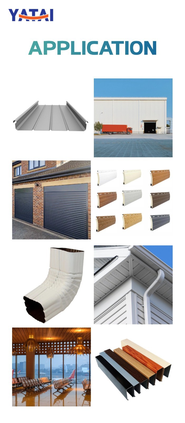 Color Coated Aluminum Coil (Roller Coated) & Corrugated Aluminum Sheet For Roofing | Shandong Yatai Manufacturer best